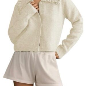& Other Stories Cream Cardigan